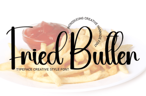 Fried Butter Font - Featured Image