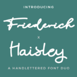 Friederich X Haisley Duo Font - Featured Image
