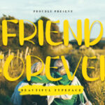 Friend Forever Font - Featured Image