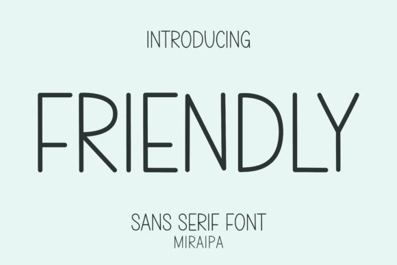 Friendly Font - Featured Image