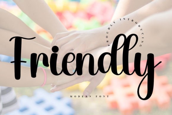 Friendly Font - Featured Image