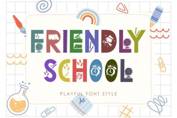 Friendly School Font - Featured Image