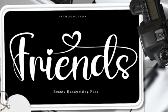 Friends Font - Featured Image