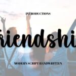 Friendship Font - Featured Image