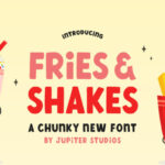 Fries and Shake Font - Featured Image