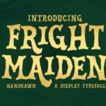 Fright Maiden Font - Featured Image