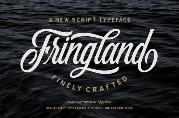 Fringland Font - Featured Image