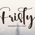 Fristy Font - Featured Image