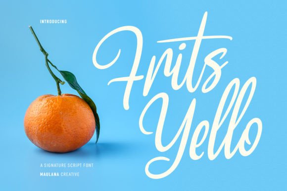 Frits Yello Font - Featured Image