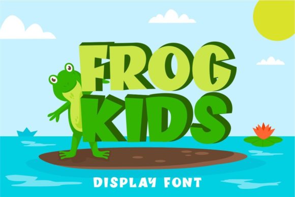 Frog Kids Font - Featured Image