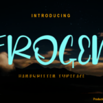 Frogen Font - Featured Image