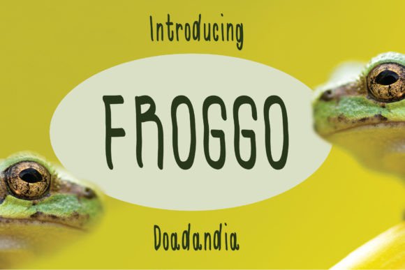 Froggo Font - Featured Image