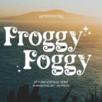Froggy Foggy Font - Featured Image
