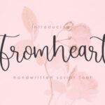 Fromheart Font - Featured Image