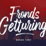 Fronds Getturing Font - Featured Image