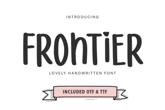 Frontier Brush Font - Featured Image
