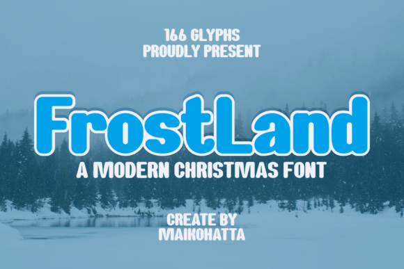 Frost Land Font - Featured Image