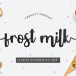 Frost Milk Font - Featured Image
