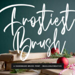Frostiest Brush Font - Featured Image