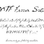 Frozen Solid Font - Featured Image