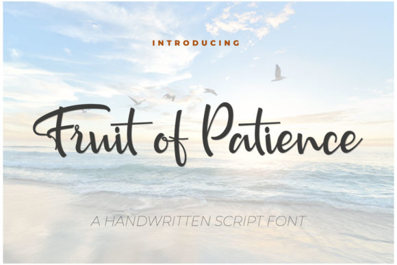 Fruit of Patience Font - Featured Image