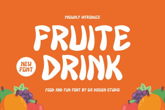 Fruite Drink Font - Featured Image