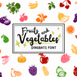 Fruits and Vegetables Font - Featured Image