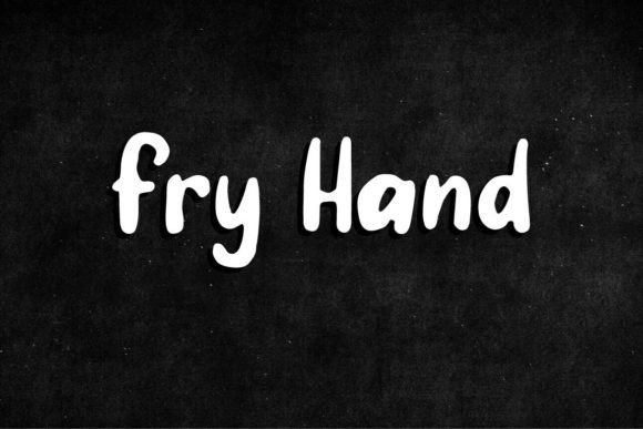 Fry Hand Font - Featured Image