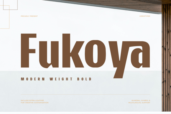 Fukoya Font - Featured Image