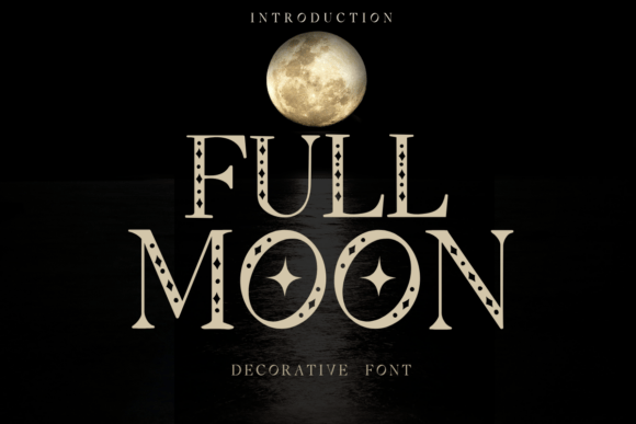 Full Moon Font - Featured Image