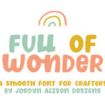 Full of Wonder Font - Featured Image