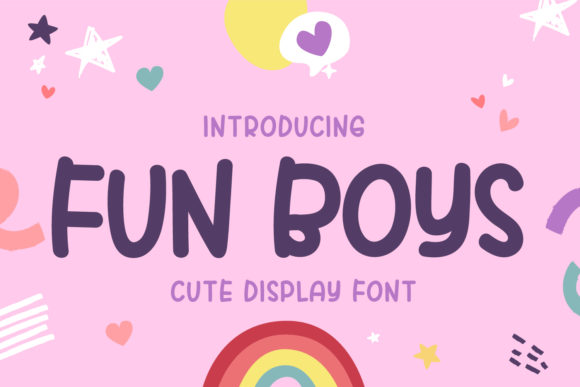 Fun Boys Font - Featured Image