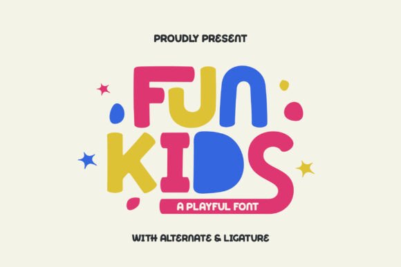 Fun Kids Font - Featured Image