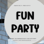 Fun Party Font - Featured Image