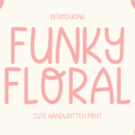 Funky Floral Font - Featured Image