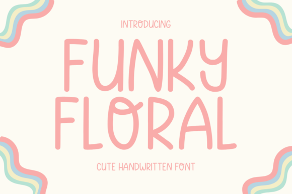 Funky Floral Font - Featured Image