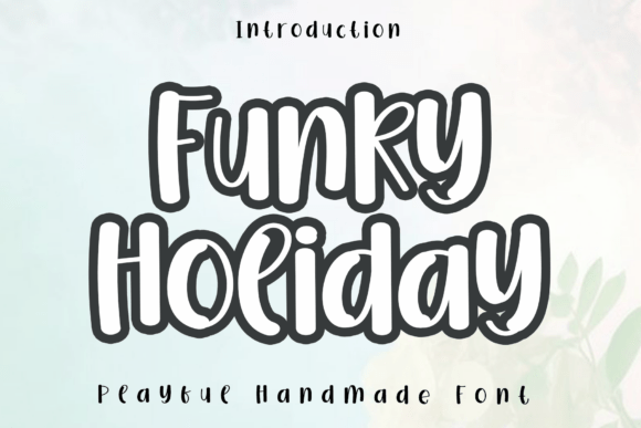 Funky Holiday Font - Featured Image