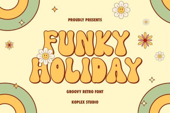 Funky Holiday Font - Featured Image