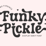 Funky Pickle Font - Featured Image