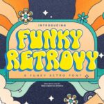 Funky Retrovy Font - Featured Image
