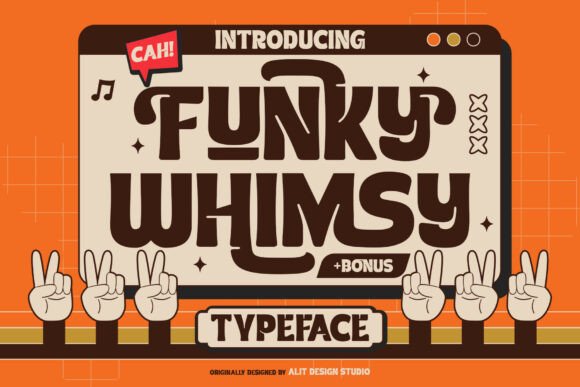 Funky Whimsy Font - Featured Image