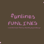 Funlines Font - Featured Image