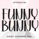 Funny Bunny Font - Featured Image
