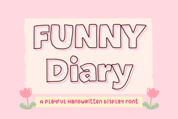 Funny Diary Font - Featured Image