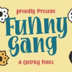 Funny Gang Font - Featured Image