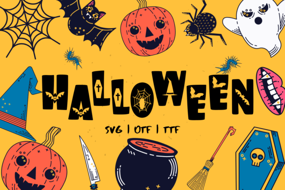 Funny Halloween Font - Featured Image