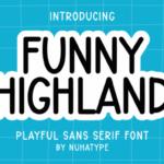 Funny Highland Font - Featured Image