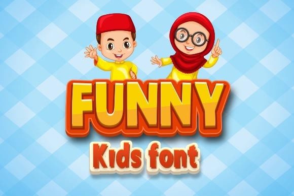 Funny Kids Font - Featured Image