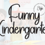Funny Kindergarten Font - Featured Image