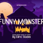 Funny Monster Font - Featured Image